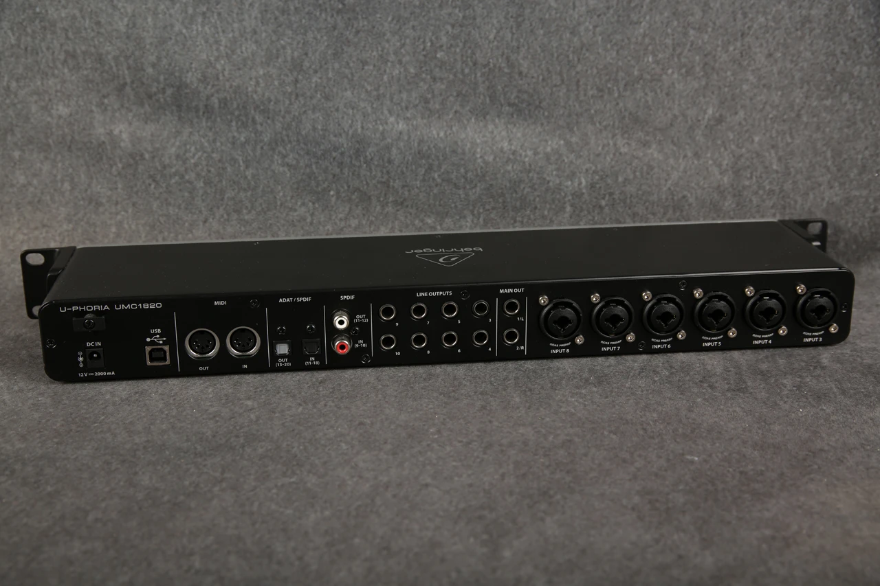 Behringer U-Phoria UMC1820 USB Audio Interface